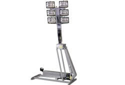 Quartz Halogen Light Towers with 7.5’ Reach from Base Quartz Halogen Light Towers with 7.5’ Reach from Base