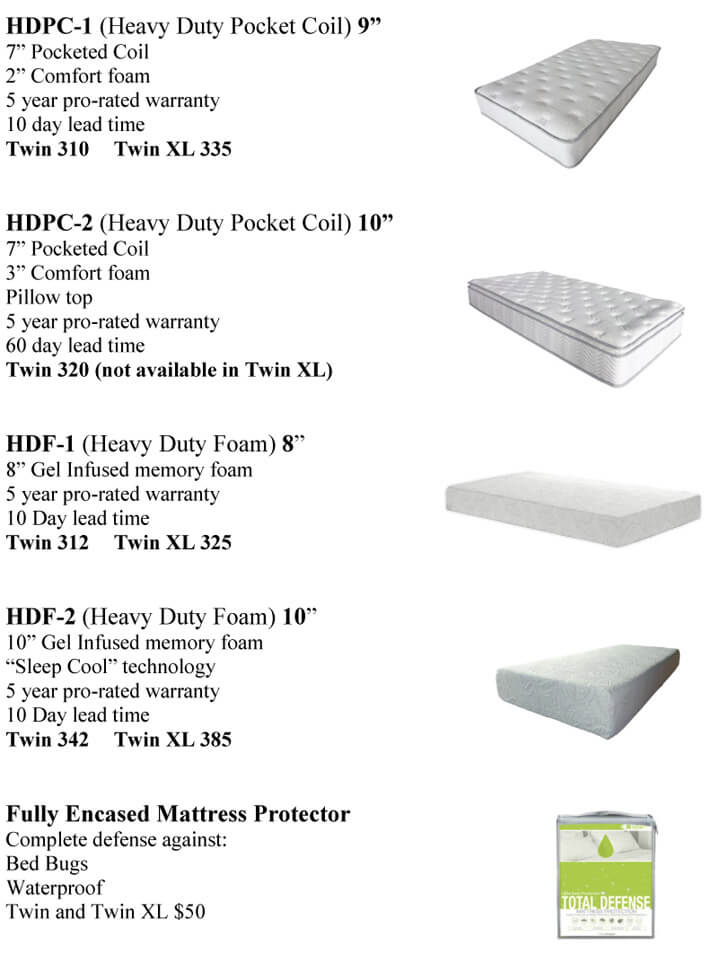 Mattresses Clarion Fire & Rescue Equipment and Product Center